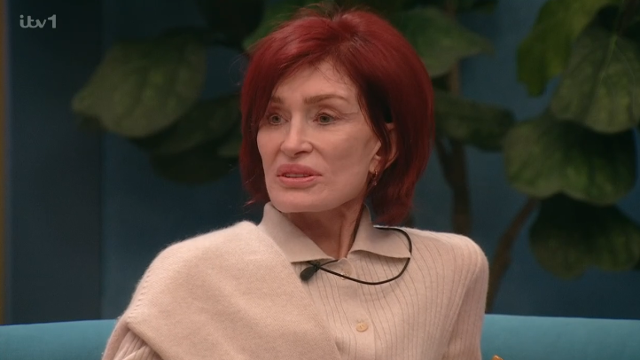 Sharon Osbourne said she can't get hired in the US. (ITV screengrab)