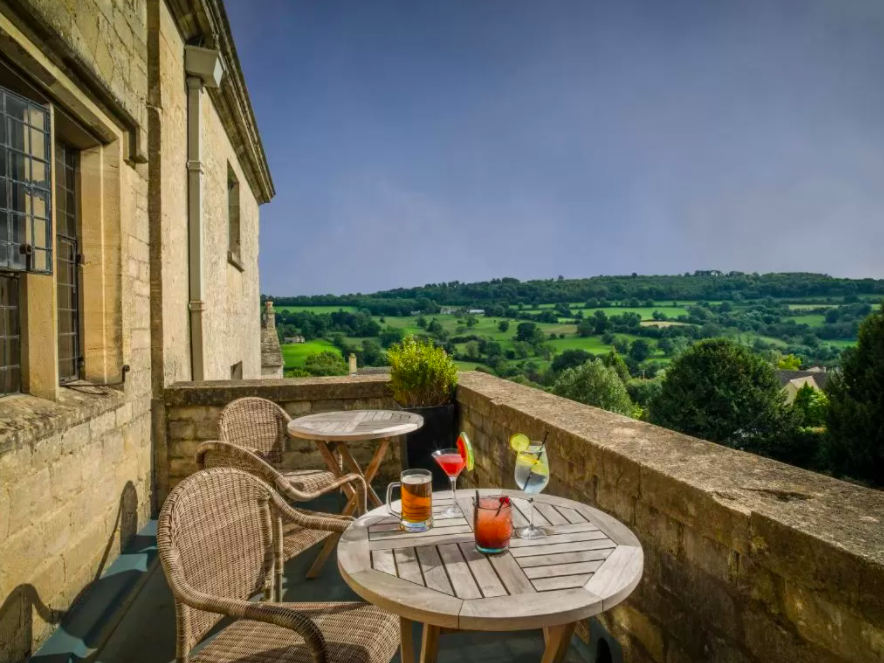 <p>It's hard to get more quintessentially Cotswolds than The Painswick, with its homely feel, honey-hued exteriors and green vistas stretching as far as the eye can see. </p><p>Behind the imposing entrance of this late-Palladian mansion, part of the Calcot Collection, the vibe here is cool and arty - often dubbed the 'sassy younger sibling' of the more austere, luxury properties in the collection. </p><p> Set in one of the Cotswolds' prettiest towns, it's a home-away-from-home for members of London's fashion elite and couples after a romantic getaway that feels more affordable than some of the larger local properties. </p><p><a class="link " href="https://www.thepainswick.co.uk/" rel="nofollow noopener" target="_blank" data-ylk="slk:CHECK AVAILABILITY">CHECK AVAILABILITY</a></p>