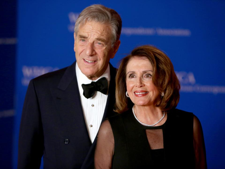 Nancy and Paul Pelosi in 2018