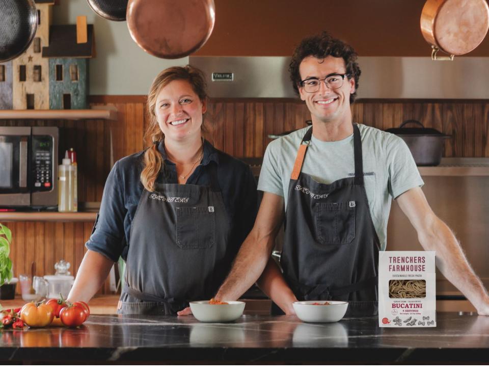 Trenchers Farmhouse lancia la pasta fresca italiana fatta a mano nel Vermont