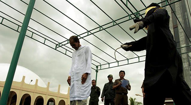 339 people were caned in Aceh last year. Photo: EPA