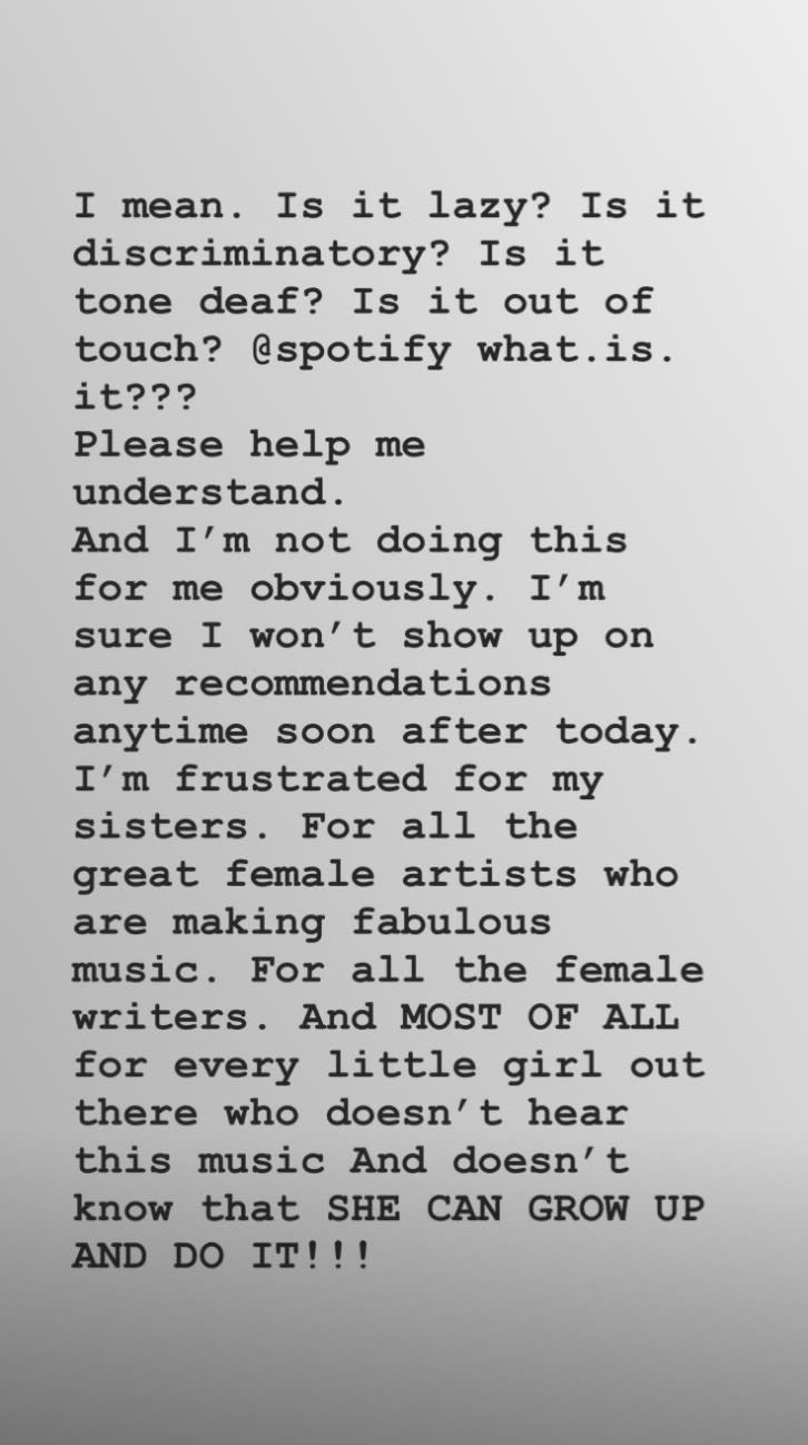 Martina McBride calls out Spotify. (Photo: Instagram)