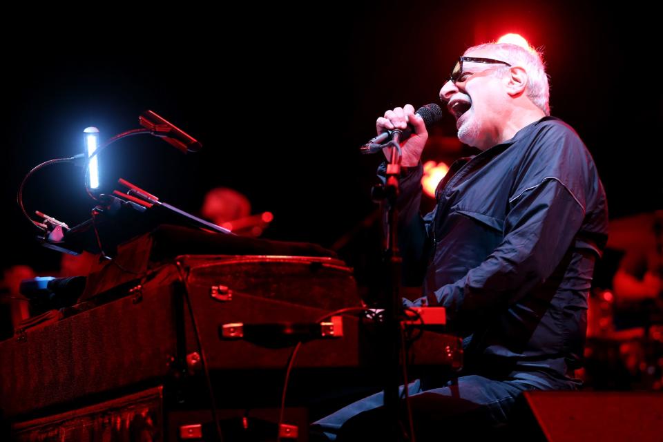 Donald Fagen of Steely Dan performs at the Coachella Valley Music And Arts Festival at The Empire Polo Club on April 17, 2015, in Indio, Calif.