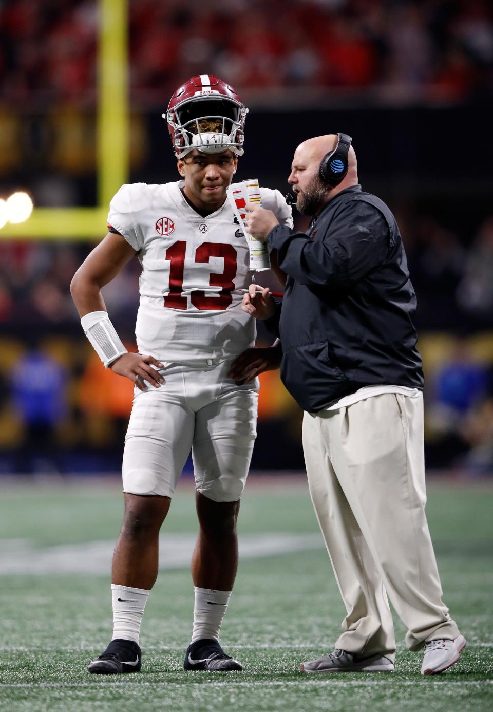 Tua Tagovailoa and Brian Daboll were at Alabama in 2017, Tua as starting quarterback, Daboll as offensive coordinator, as the Crimson Tide won the national championship.