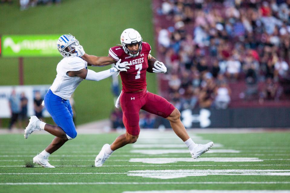 Isleta New Mexico Bowl Fresno State rolls through NMSU Yahoo Sports