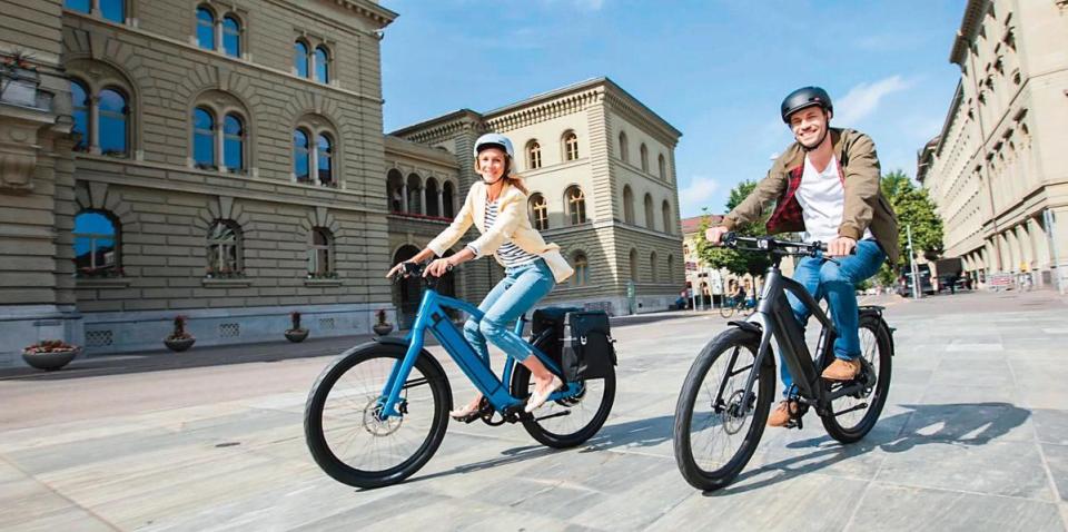 研究機構預估，2022年歐洲E-Bike銷售量很可能追上傳統自行車，出現黃金交叉點。（翻攝Ciclissimo Genève 臉書）