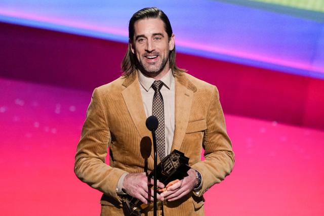 Aaron Rodgers says his appearance at the 2022 NFL Honors sparked