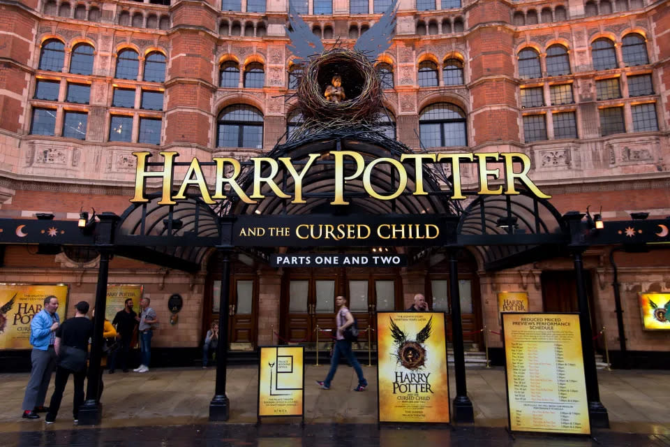 „Harry Potter und das verwunschene Kind“ im Palace Theatre in London. (Ben A. Pruchnie/Getty Images)