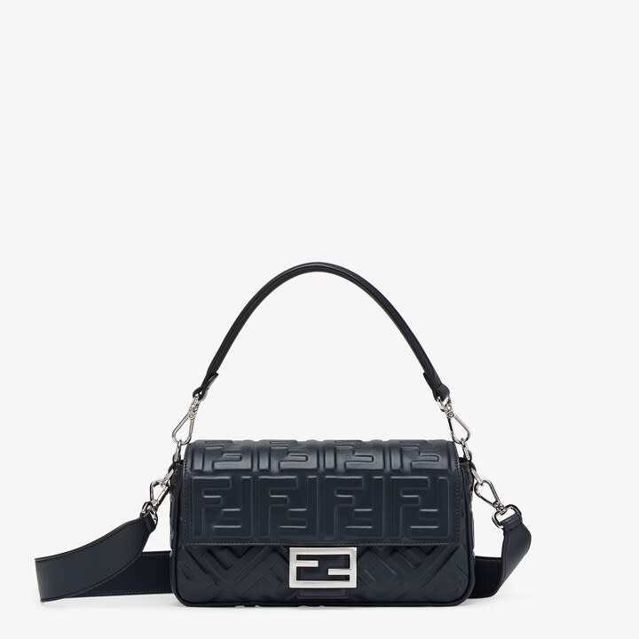 <p><a href="https://www.fendi.com/us-en/woman/new-in/baguette-midnight-blue-nappa-leather-bag-8br600a72vf19l1" rel="nofollow noopener" target="_blank" data-ylk="slk:Shop Now;elm:context_link;itc:0;sec:content-canvas" class="link rapid-noclick-resp">Shop Now</a></p><p>Baguette</p><p>fendi.com</p><p>$3750.00</p>