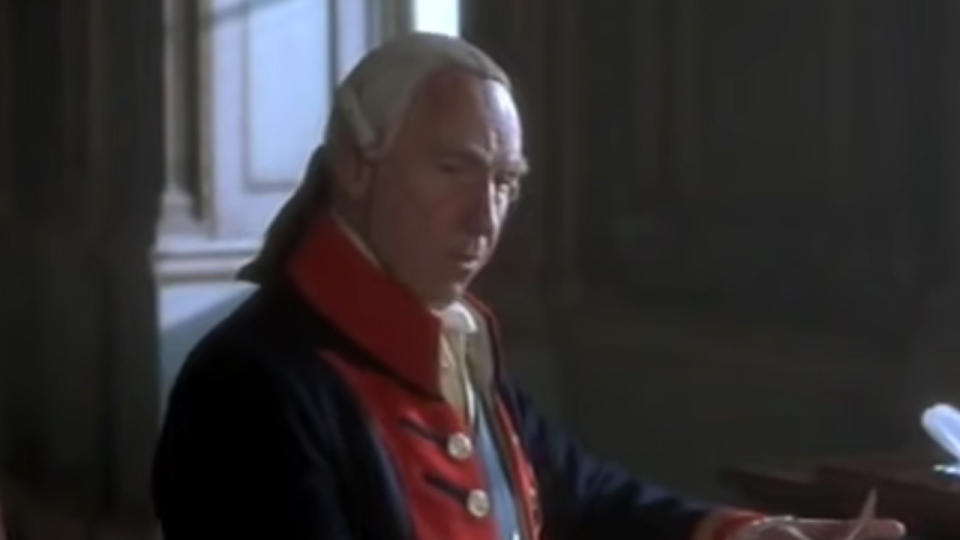 Nigel Hawthorne As King George III - The Madness Of King George
