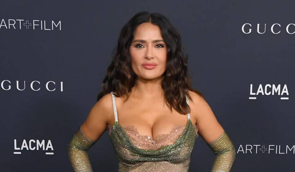 Salma Hayek nos demuestra que lucir así de bien no tiene que ser caro. (Foto: Getty)