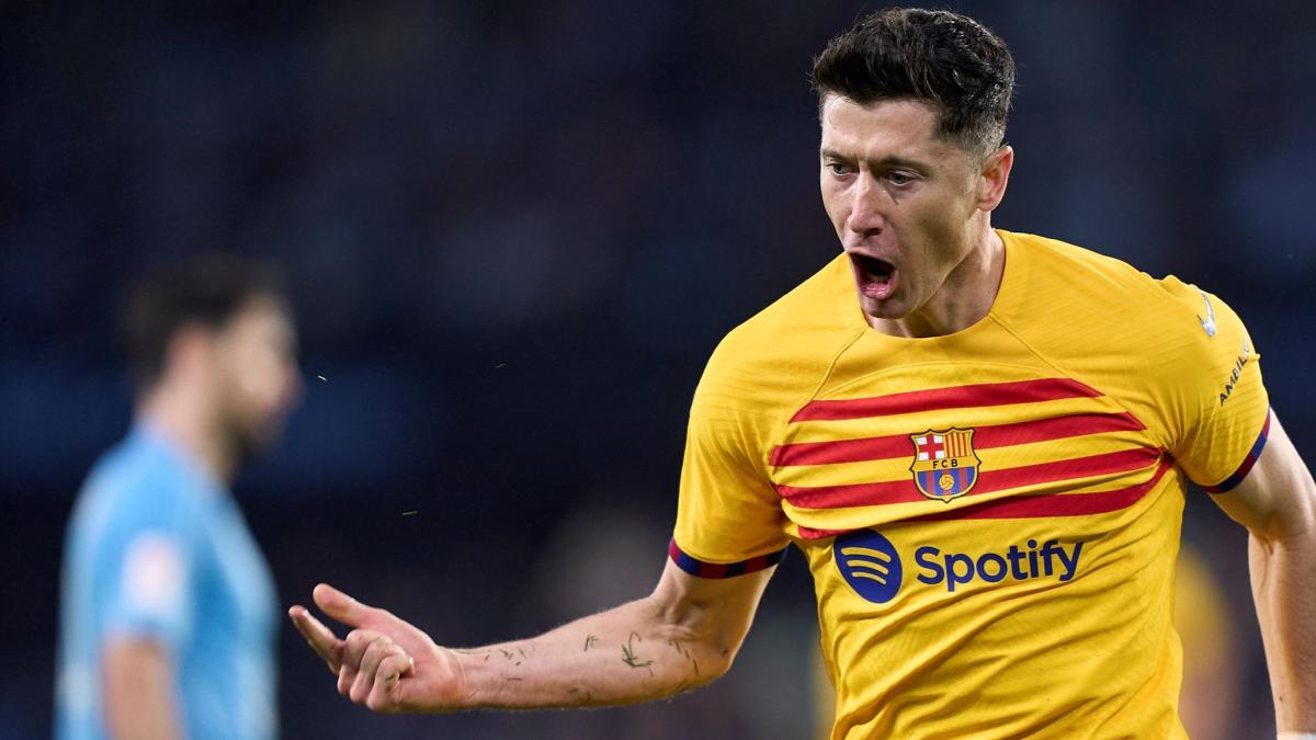 Celta Vigo – Barcelona 1:2: Robert Lewandowski erzielt den späten Siegtreffer mit einem erneuten Elfmeter