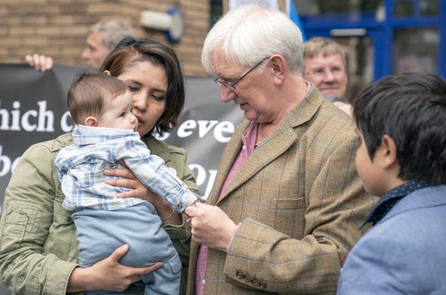 Craig Murray and family