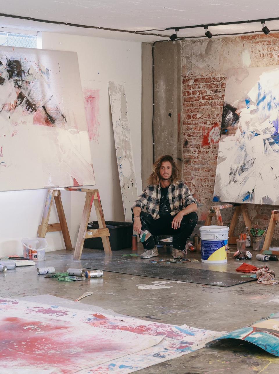 Robyn Ward in his studio (Robyn Ward)