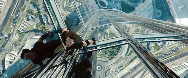 Tom Cruise in 'Mission: Impossible - Ghost Protocol'