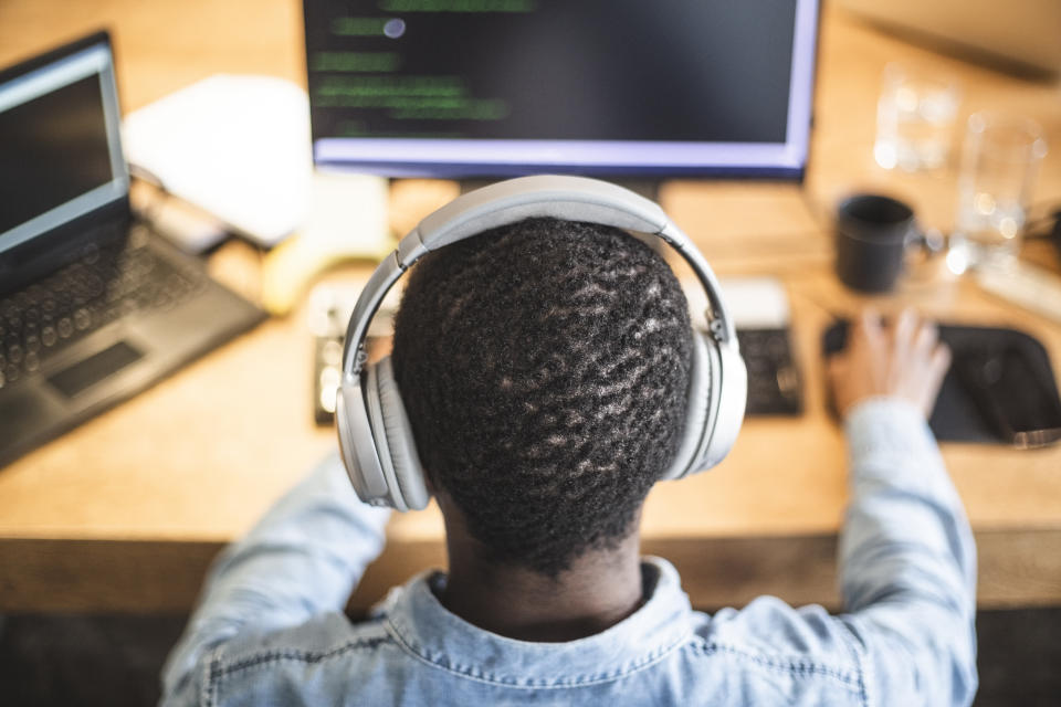 To avoid hearing loss, don't use headphones for more than one hour at a time. (Getty Images)