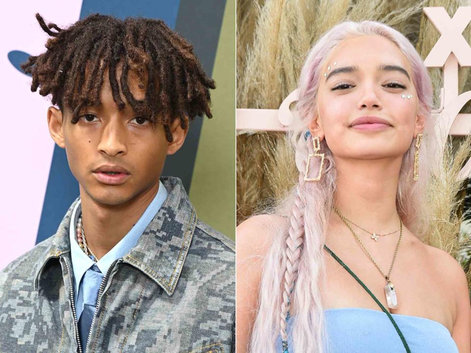 Pascal Le Segretain/Getty / Rodin Eckenroth/Getty Jaden Smith and Sab Zada posing in side-by-side photos