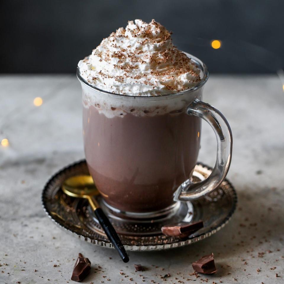 Baileys & Chambord Spiked Hot Cocoa