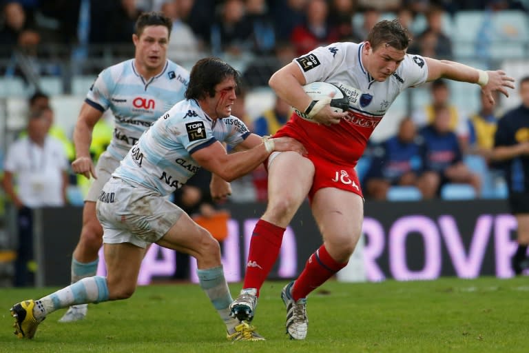 Ireland's Denis Coulson -- seen here holding the ball during a 2015 French league match against Racing Metro 92 -- is one of three Grenoble players who have been charged with gang rape