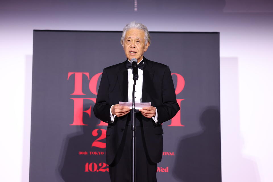 東京國際影展主席安藤裕康曾是外交官，上任後致力於影展的國際化。（東京國際影展提供）