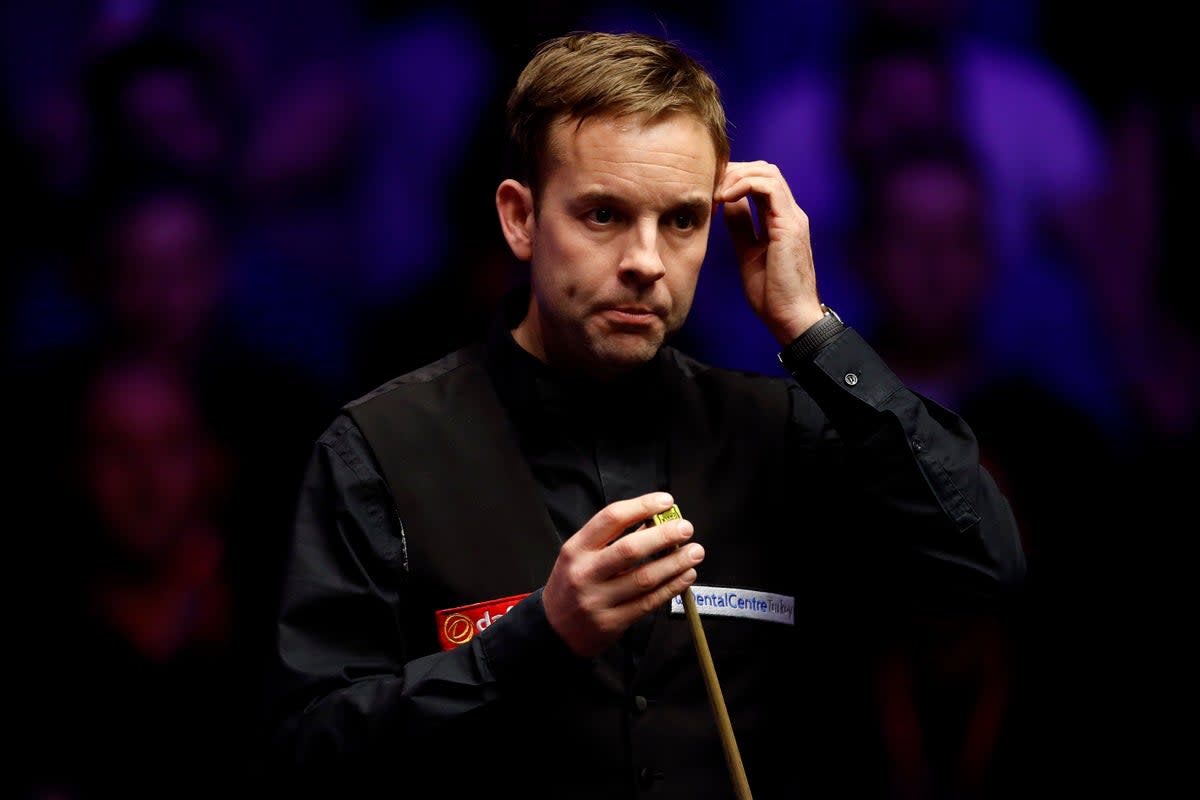 Ali Carter is in to the semi-finals of the Duelbits Players Championship (Steven Paston/PA) (PA Archive)