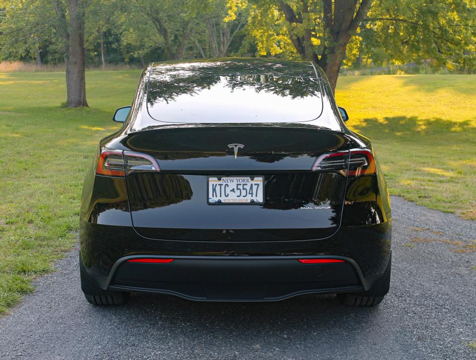 The Tesla Model Y.