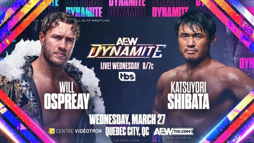 Will Ospreay Katsuyori Shibata AEW Dynamite