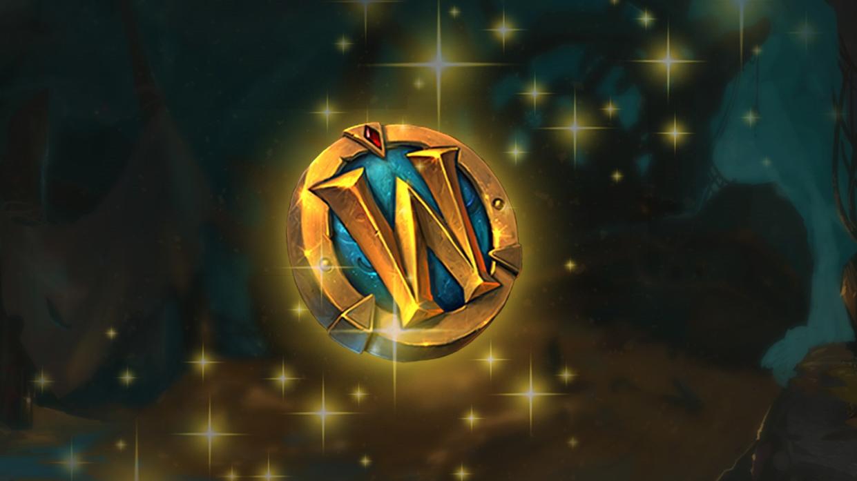  The WoW Token, an item that can be bought with real money and sold for gold. 