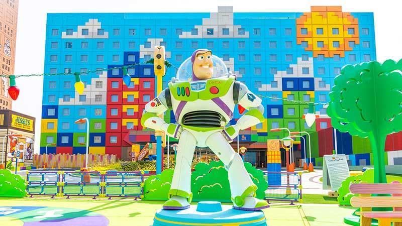 東京迪士尼玩具總動員飯店今年4月正式開幕。（翻攝迪士尼官方網站）