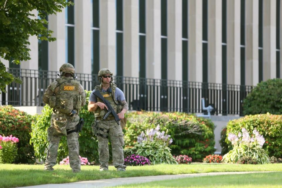 Berrien County Courthouse shooting in St. Joseph, Mich.