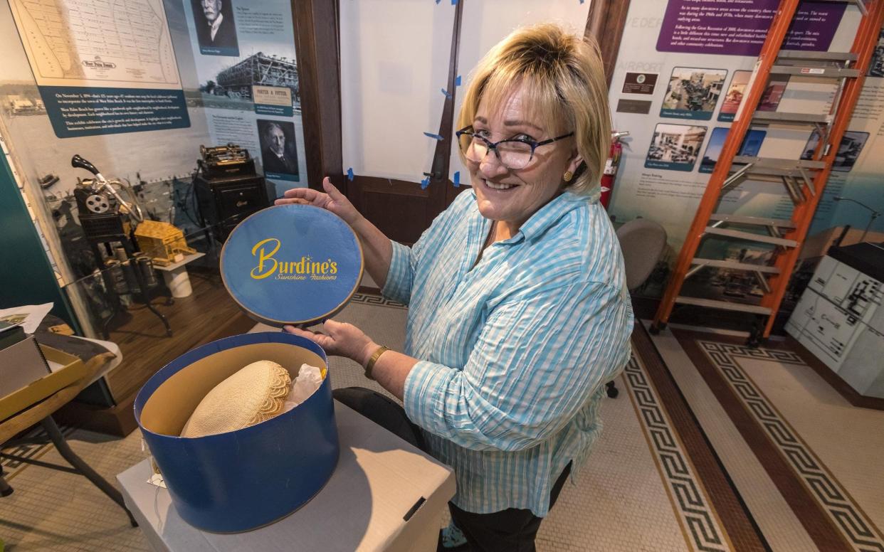 Debi Murray, chief curator of the Palm Beach County History Museum, is chair of the Jupiter Historical Resources Board, which has refused to endorse developer Charles Modica's plans to build on the Suni Sands site along the Loxahatchee River. She said there is evidence people have gathered at the site for thousands of years. 'Even if it is not a burial mound, there is history under there,' she says.