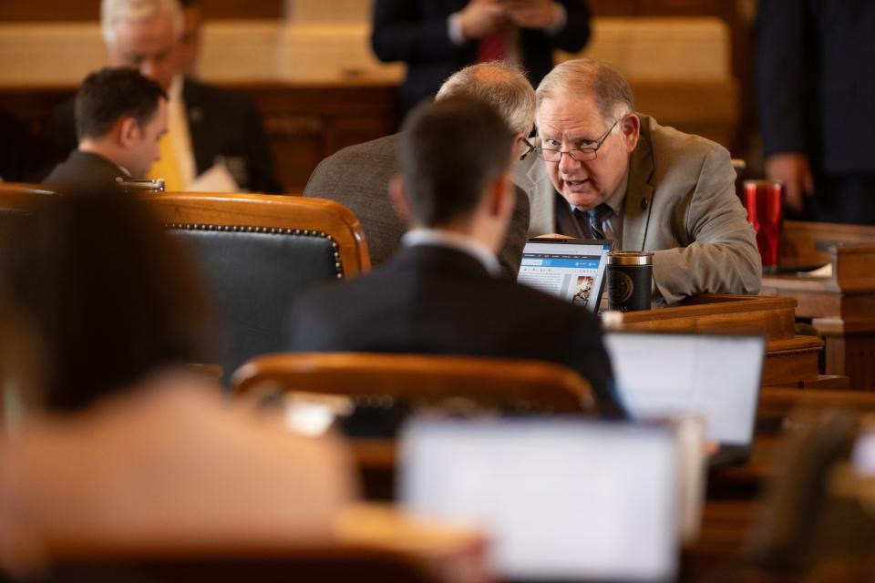 House Speaker Dan Hawkins, R-Wichita, said "You can bank on LAVTR will be repealed" this legislative session. That program provides state money to local governments to be used for property tax relief, but the Kansas Legislature has left it unfunded for 20 years.