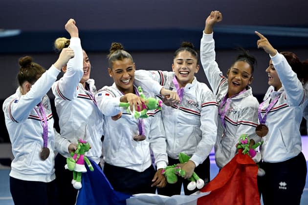 À dix mois des JO de Paris, les Françaises décrochent une médaille  historique aux Mondiaux de gymnastique