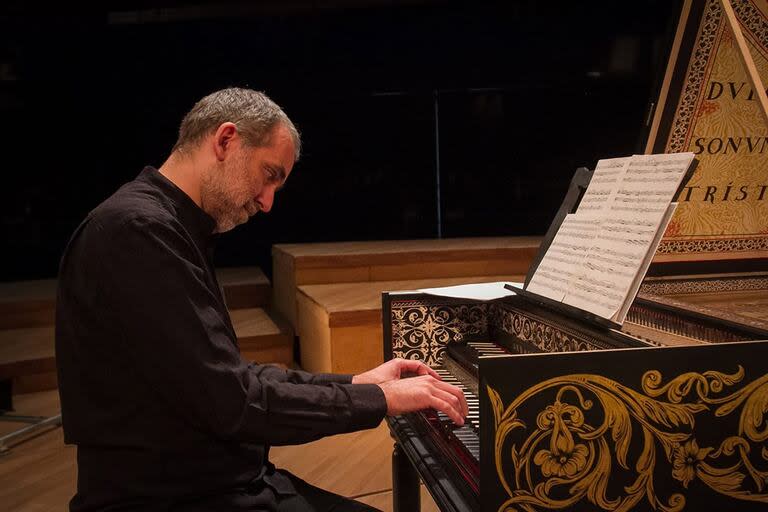 Jorge Lavista, director musical de la Orquesta Barroca Argentina