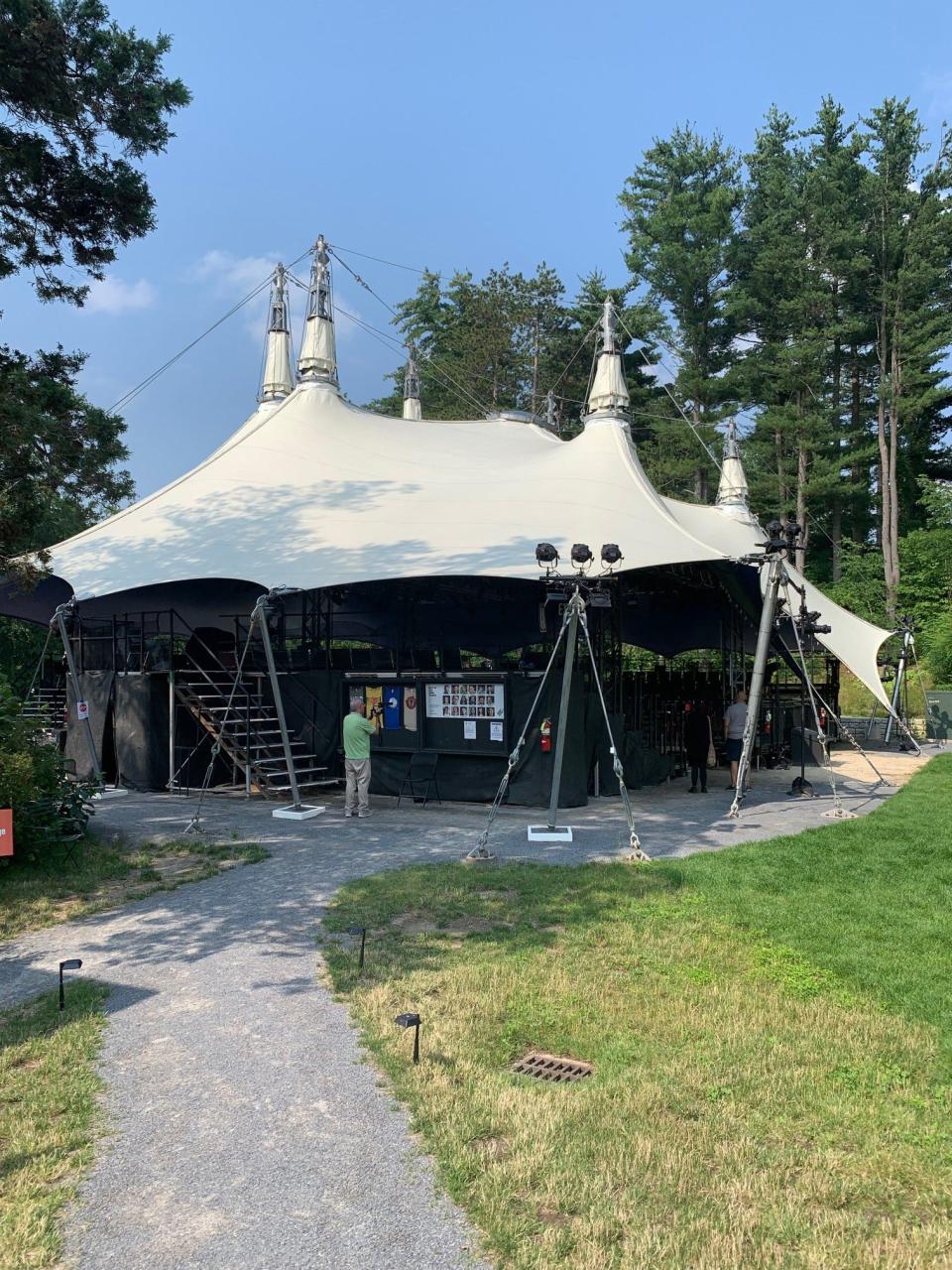 Hudson Valley Shakespeare Festival kicks off its 2024 season on June 10, the first season in its 37-year history that will not include a Shakespeare title. This was the festival as it looked in June 2023, its second season on land donated by philanthropist Christopher Davis.