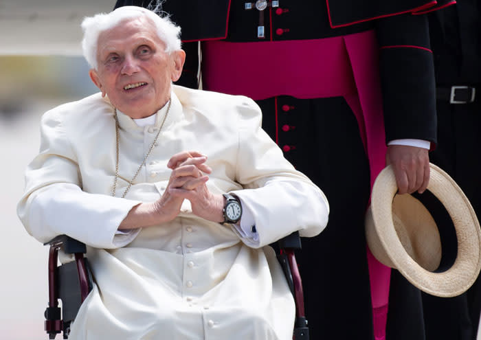 Benedicto XVI en su último viaje