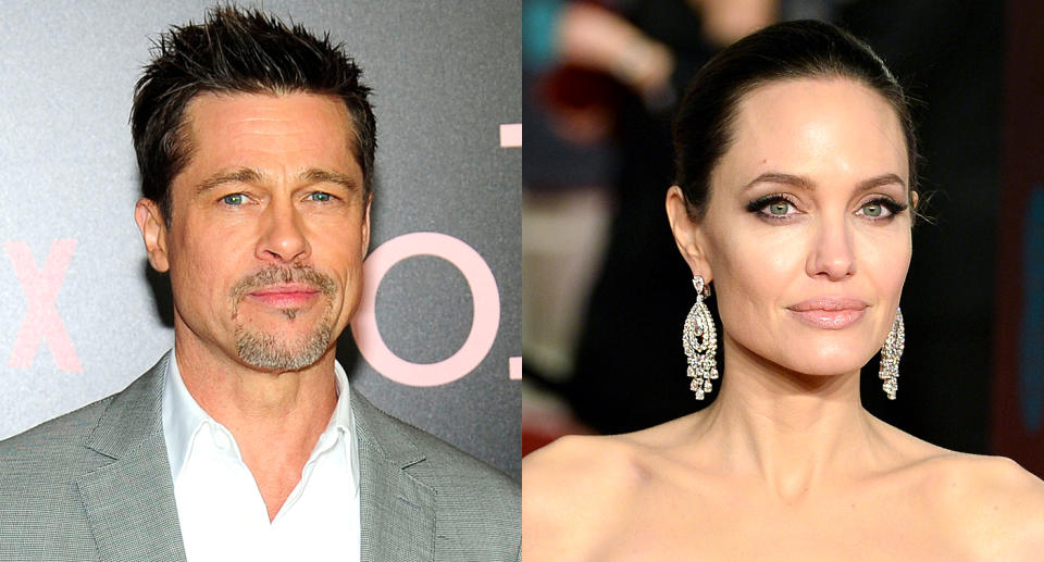 Brad Pitt and Angelina Jolie (Photo: Getty Images)