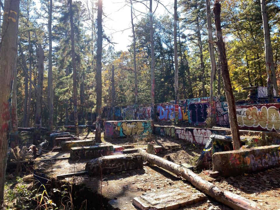 The abandoned Brooksbrae Brick Factory in the Whiting section of Manchester.