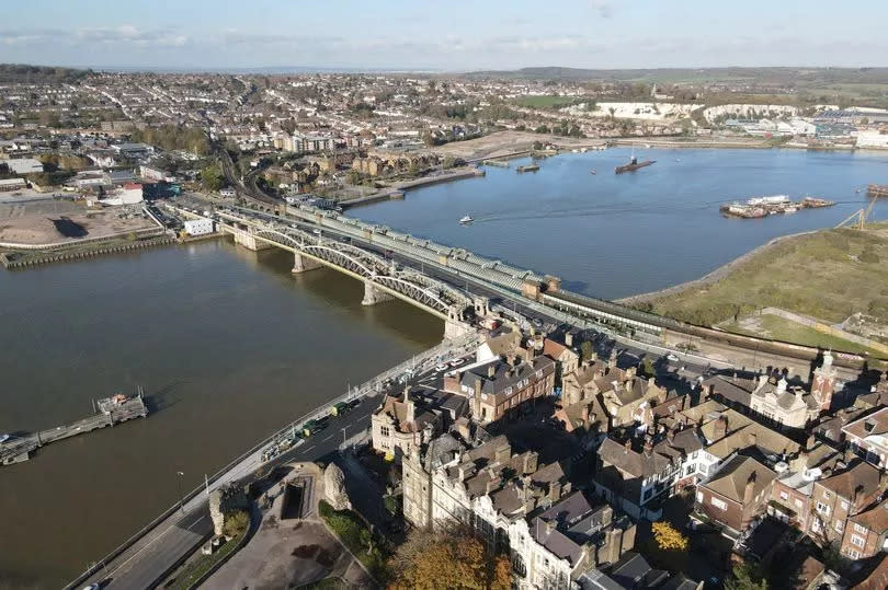 Medway from above