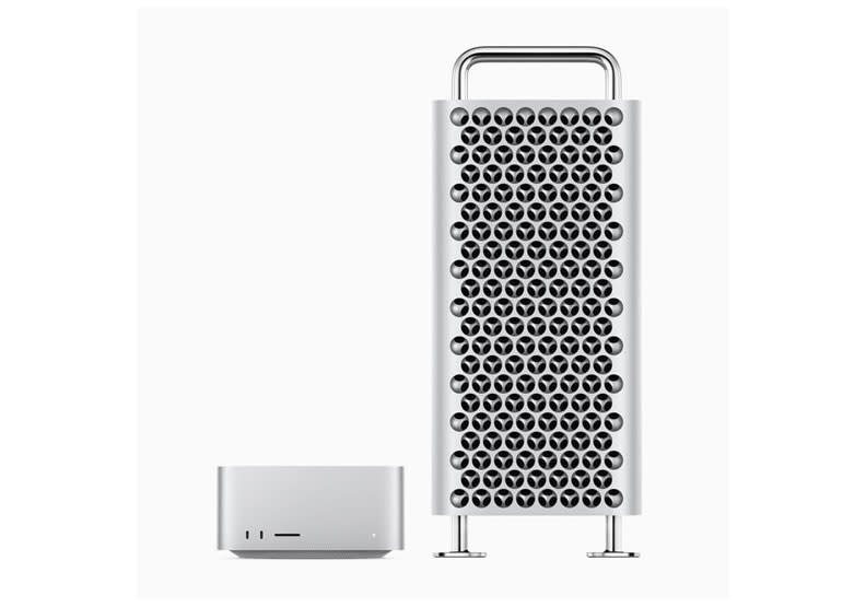 Apple 今日發表全新 Mac Studio 和 Mac Pro。取自蘋果官網