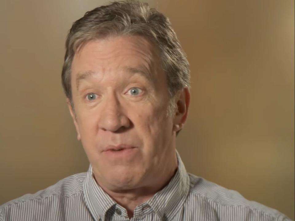 Actor Tim Allen. Mr Allen’s yacht accidentally dumped between 30 and 50 gallons of diesel fuel into a Michigan marina over the Forth of July weekend in 2022. (screengrab)