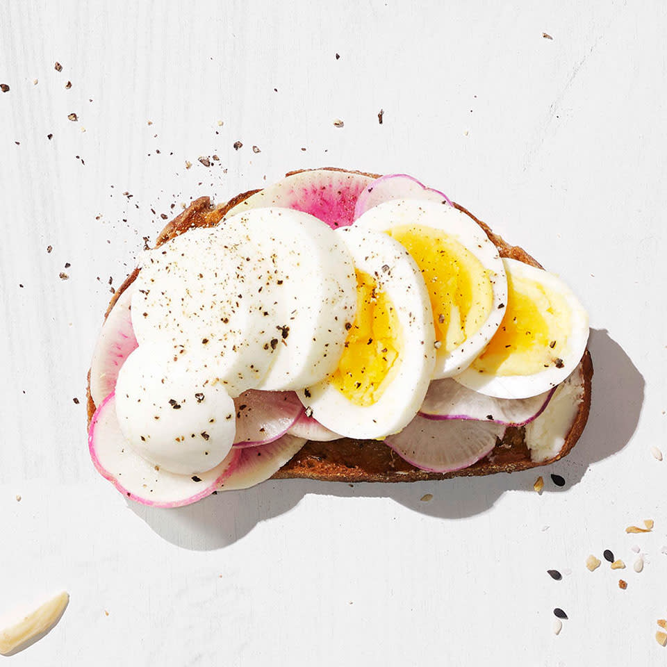 Radish & Egg Toast