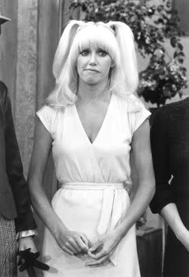 Suzanne Somers played Chrissy Snow on 