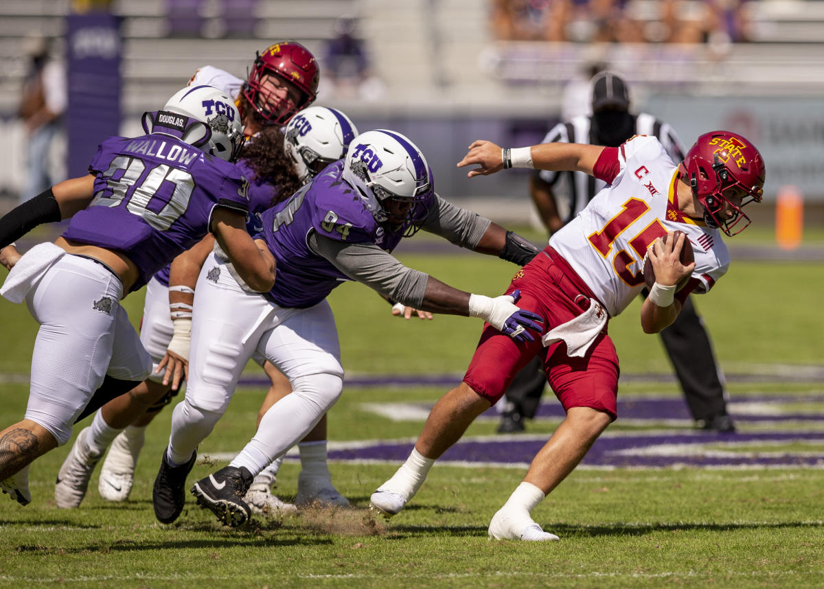 Iowa State Football: Brock Purdy's prolific day leads to three costly  interceptions