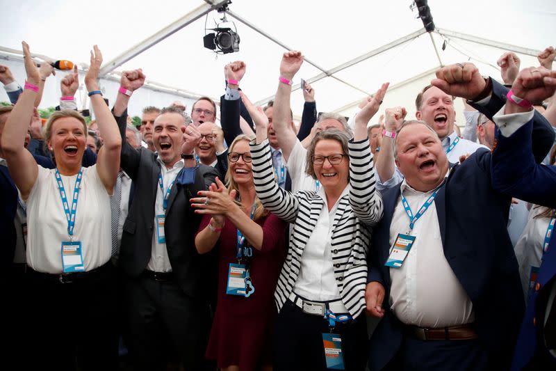 Elections in North Rhine-Westphalia, in Dusseldorf