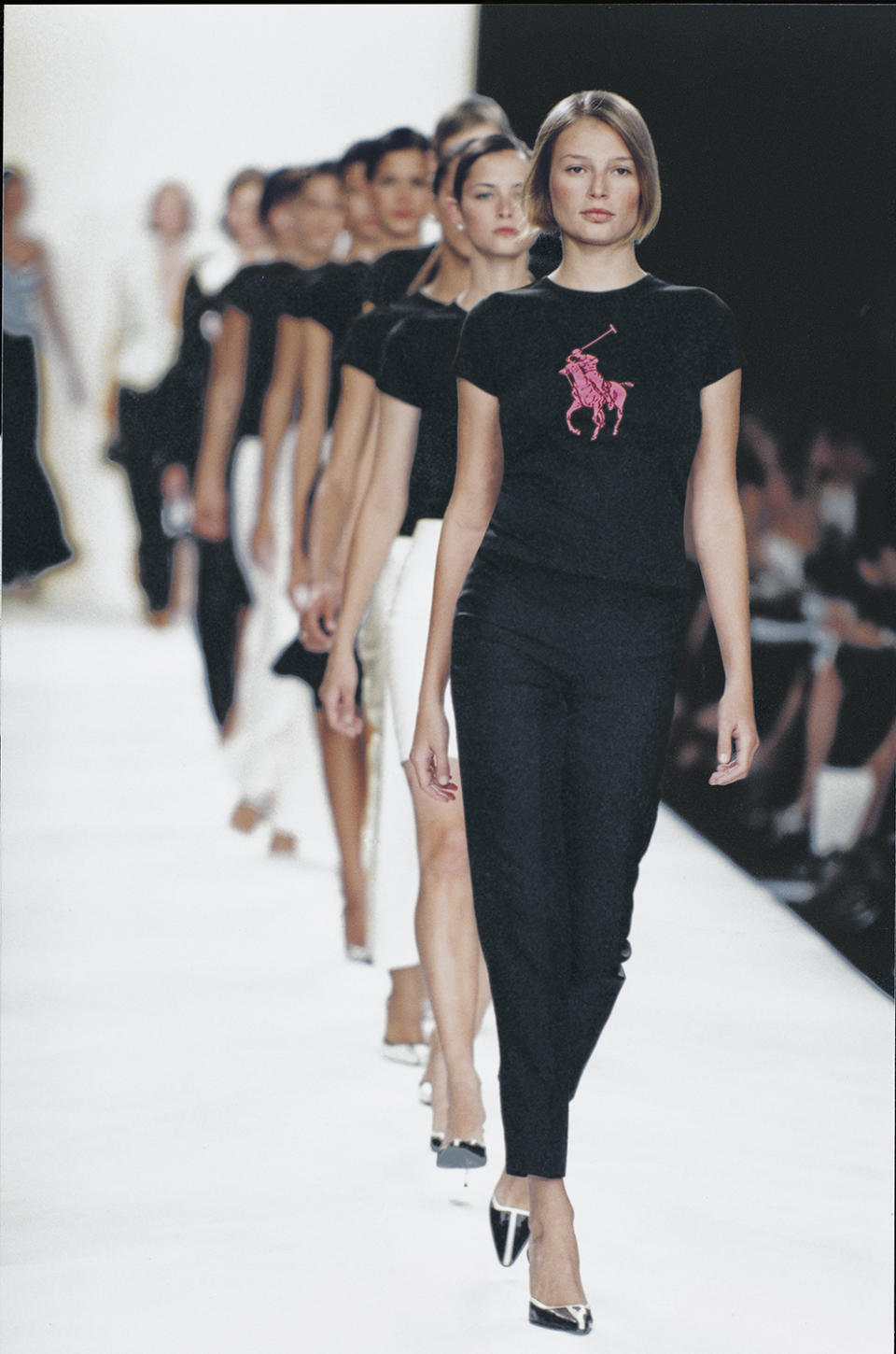 Pink Pony on the runway.