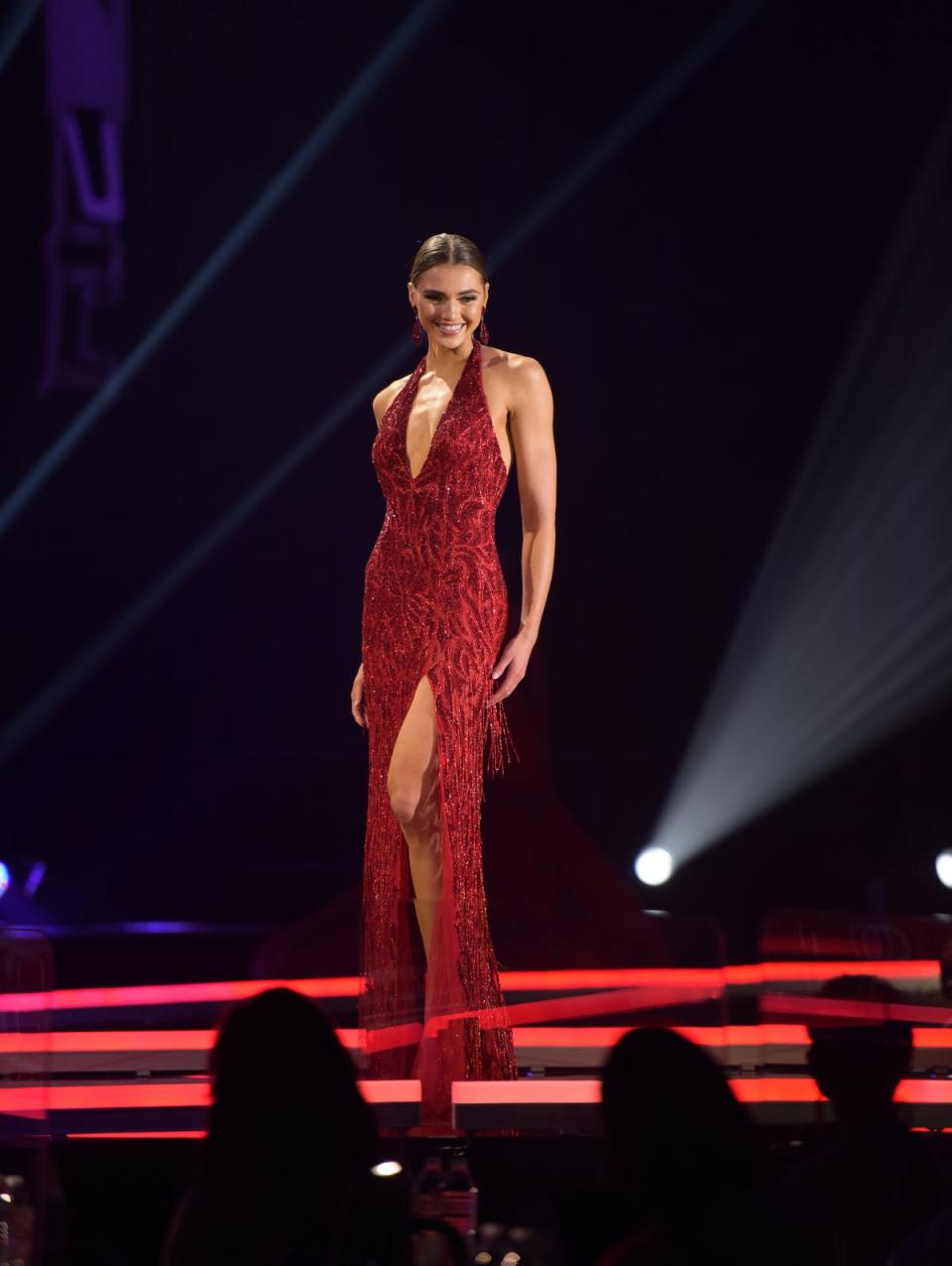 Alexis Lete during Miss USA 2020.