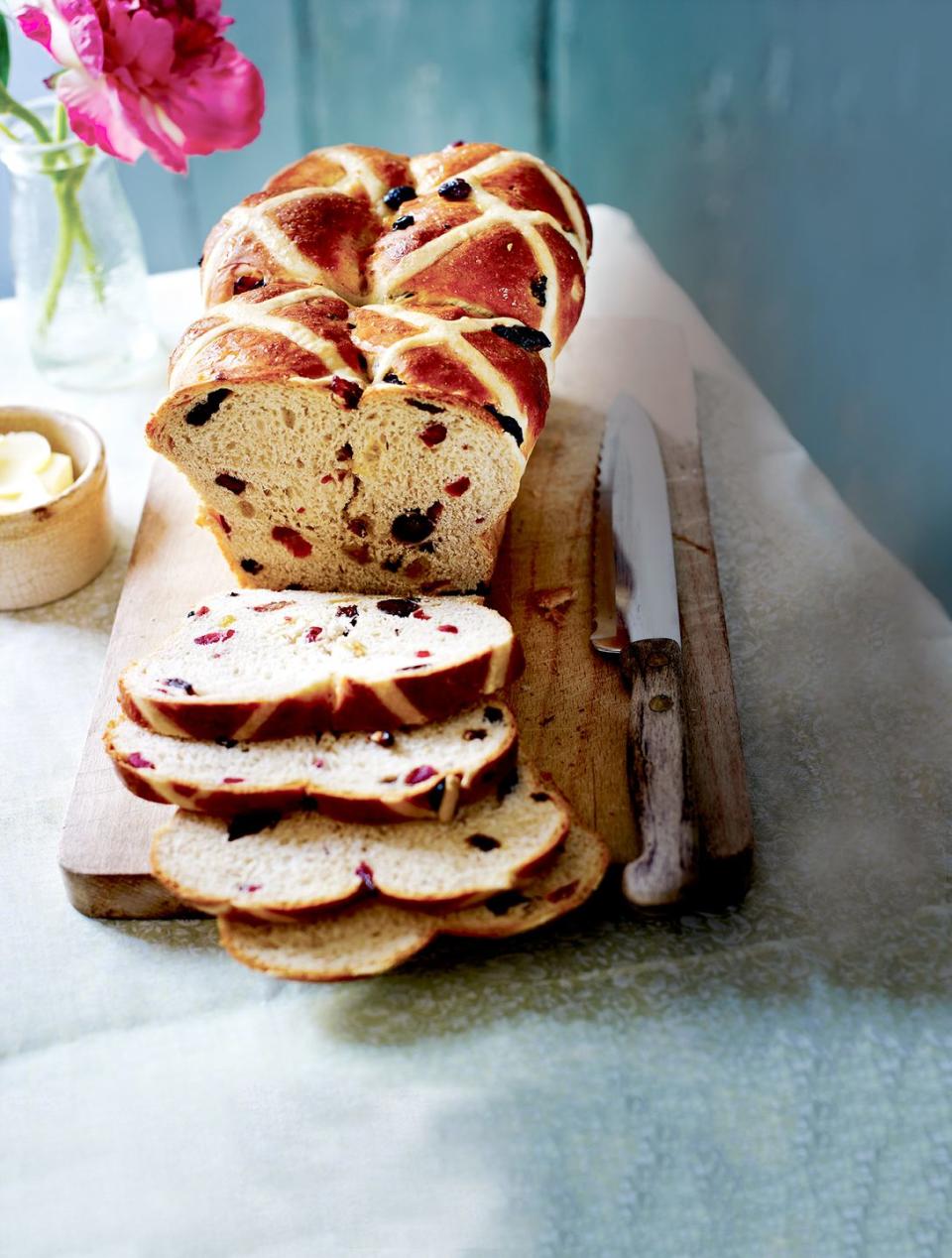 hot cross bun loaf hot cross bun recipes