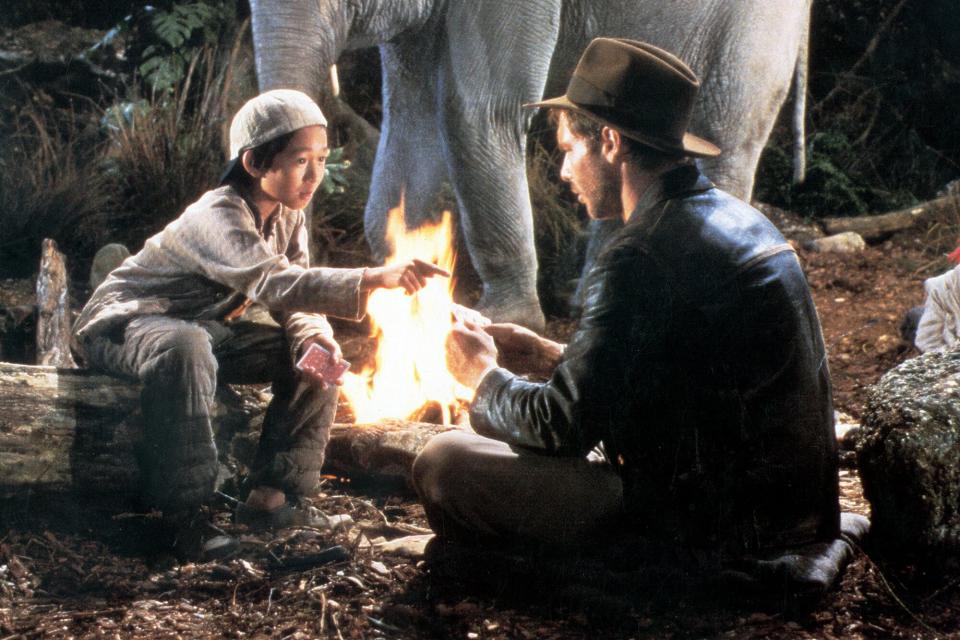 Indiana Jones and the Temple of Doom Harrison Ford and Ke Huy Quan Reunion