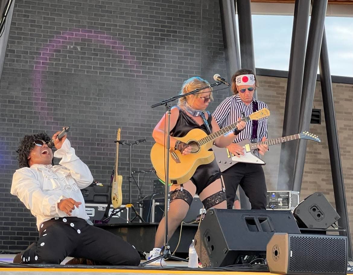 The Prince Project performs at Nash Family-Jackson Amphitheater in Jackson Township.